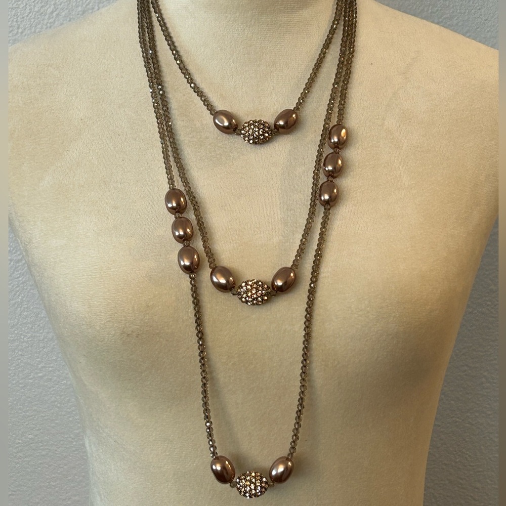 Heidi Daus “Ease And Elegance” Crystal Beaded Necklace